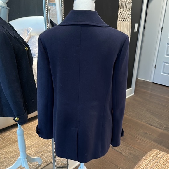 Loft navy double breasted blazer - Picture 2 of 6